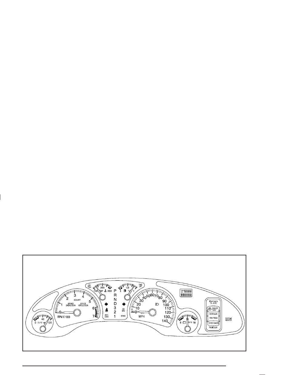 Instrument panel cluster, Instrument panel cluster -37 | Pontiac 2004 Bonneville User Manual | Page 157 / 446