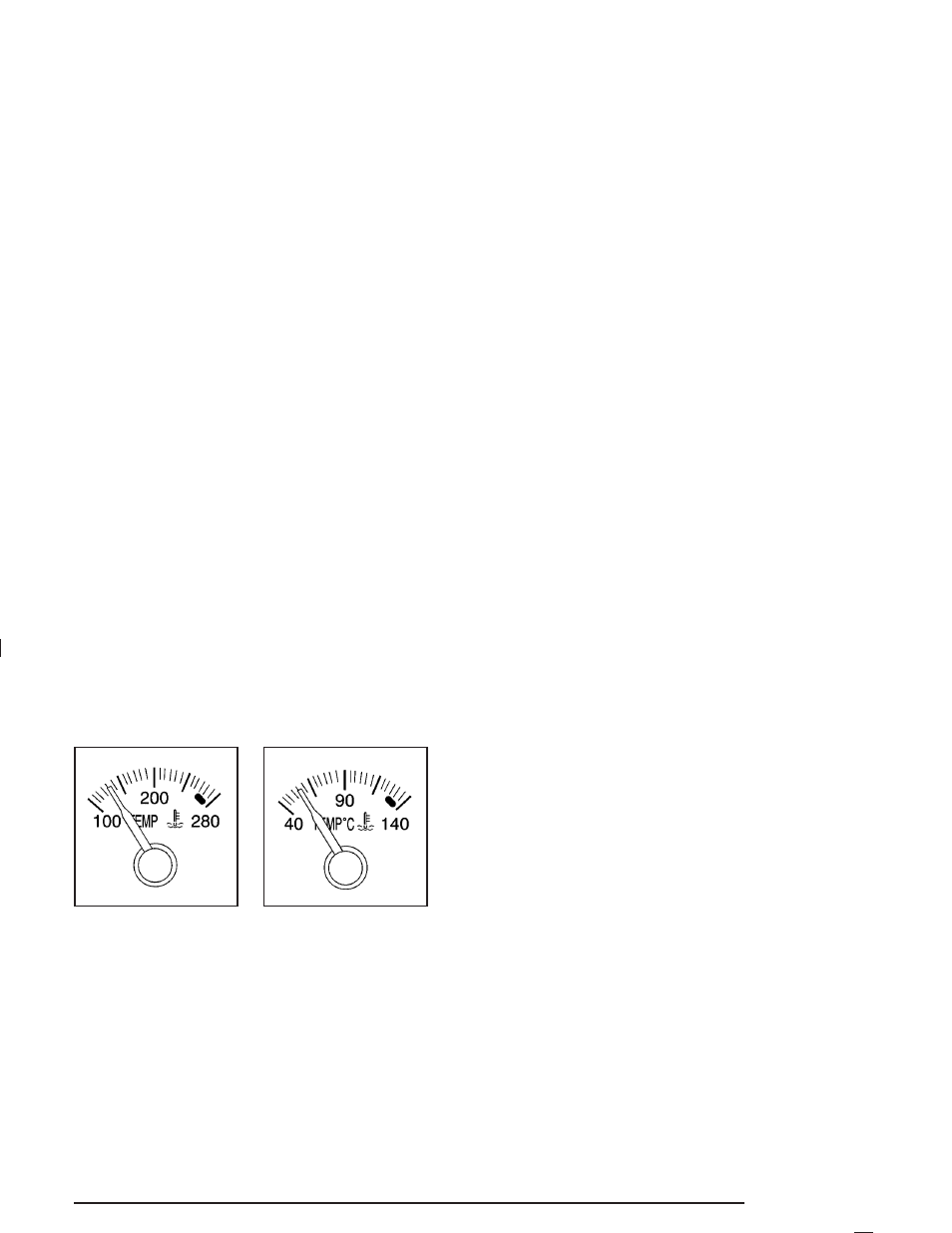 Engine coolant temperature gage, Engine coolant temperature gage -47 | Pontiac 2004 Bonneville User Manual | Page 167 / 446
