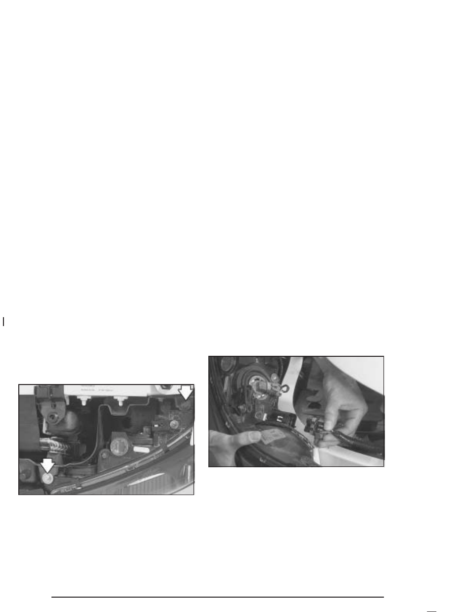 Front turn signal and parking lamps, Front turn signal and parking lamps -54 | Pontiac 2004 Bonneville User Manual | Page 330 / 446