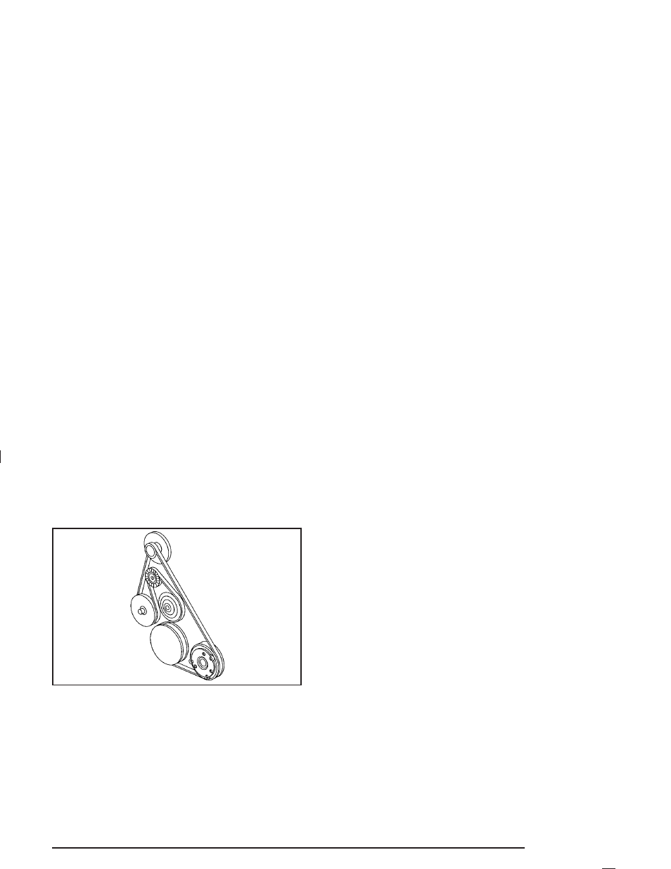 Engine drive belt routing, Engine drive belt routing -111 | Pontiac 2004 Bonneville User Manual | Page 387 / 446