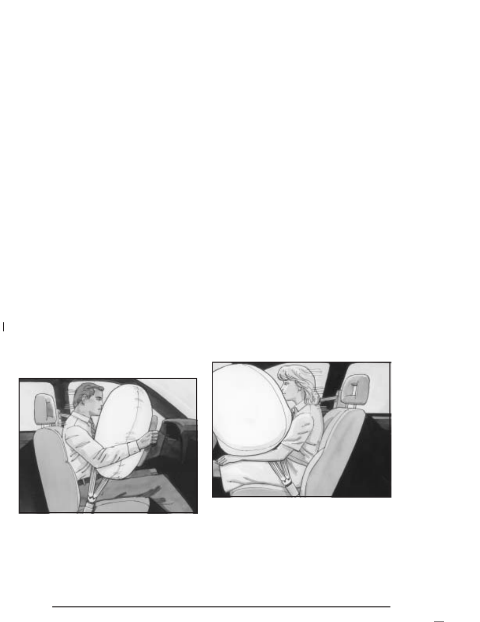 Where are the air bags, Where are the air bags? -54 | Pontiac 2004 Bonneville User Manual | Page 60 / 446