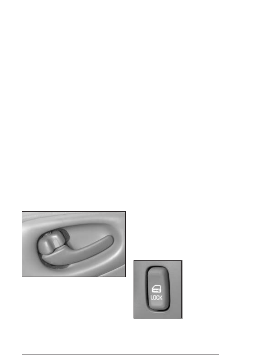 Central door unlocking system, Power door locks | Pontiac 2004 Bonneville User Manual | Page 79 / 446
