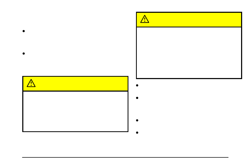 Caution | Pontiac 2003 Vibe User Manual | Page 193 / 381