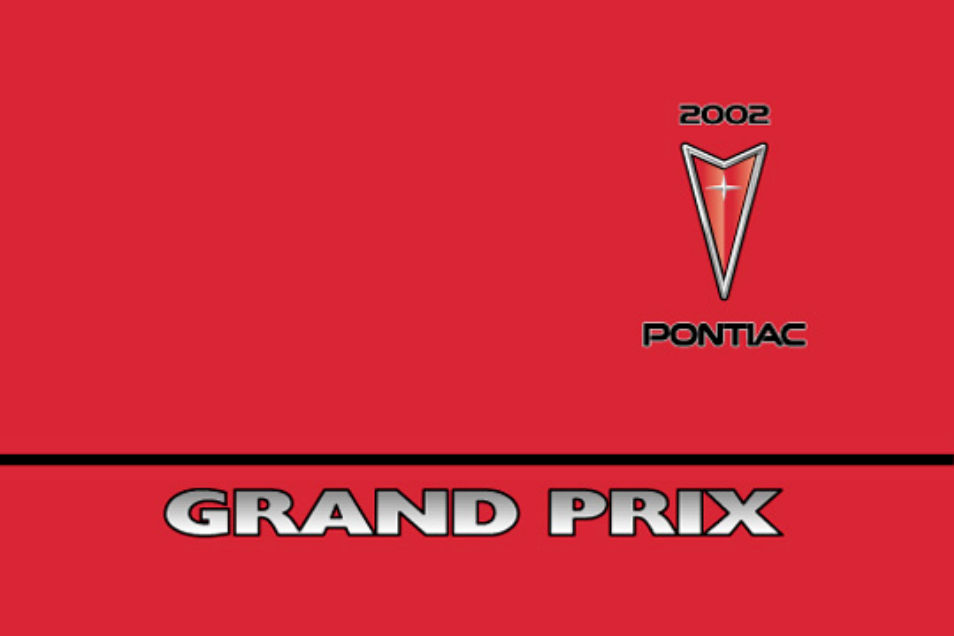 Pontiac 2002 Grand Prix User Manual | 374 pages