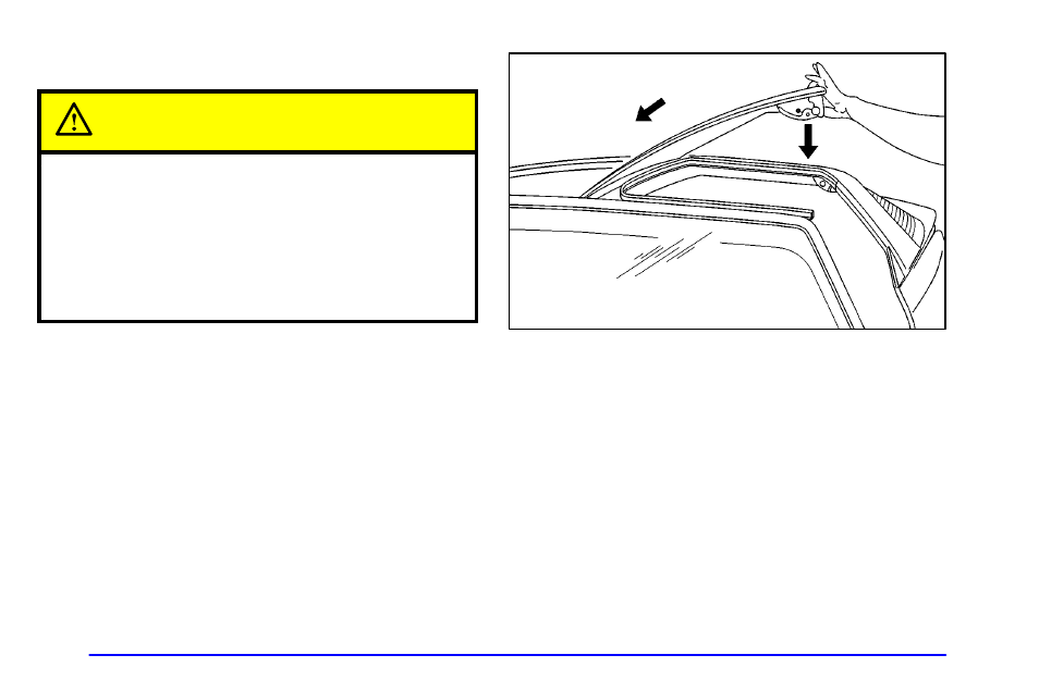 Installing the t-top roof panels, Caution | Pontiac 2002 Firebird User Manual | Page 126 / 359