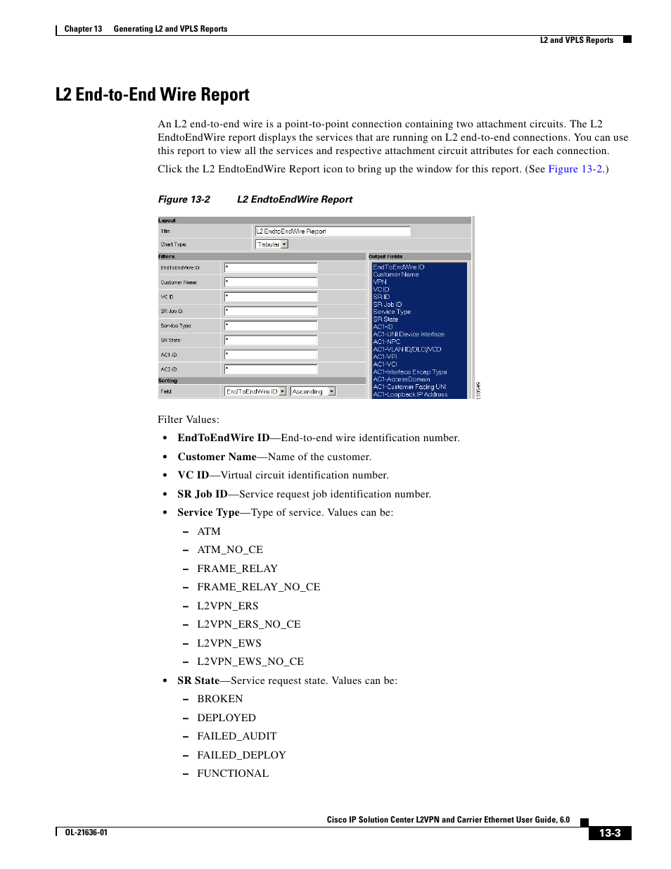 L2 end-to-end wire report | Cisco OL-21636-01 User Manual | Page 269 / 398