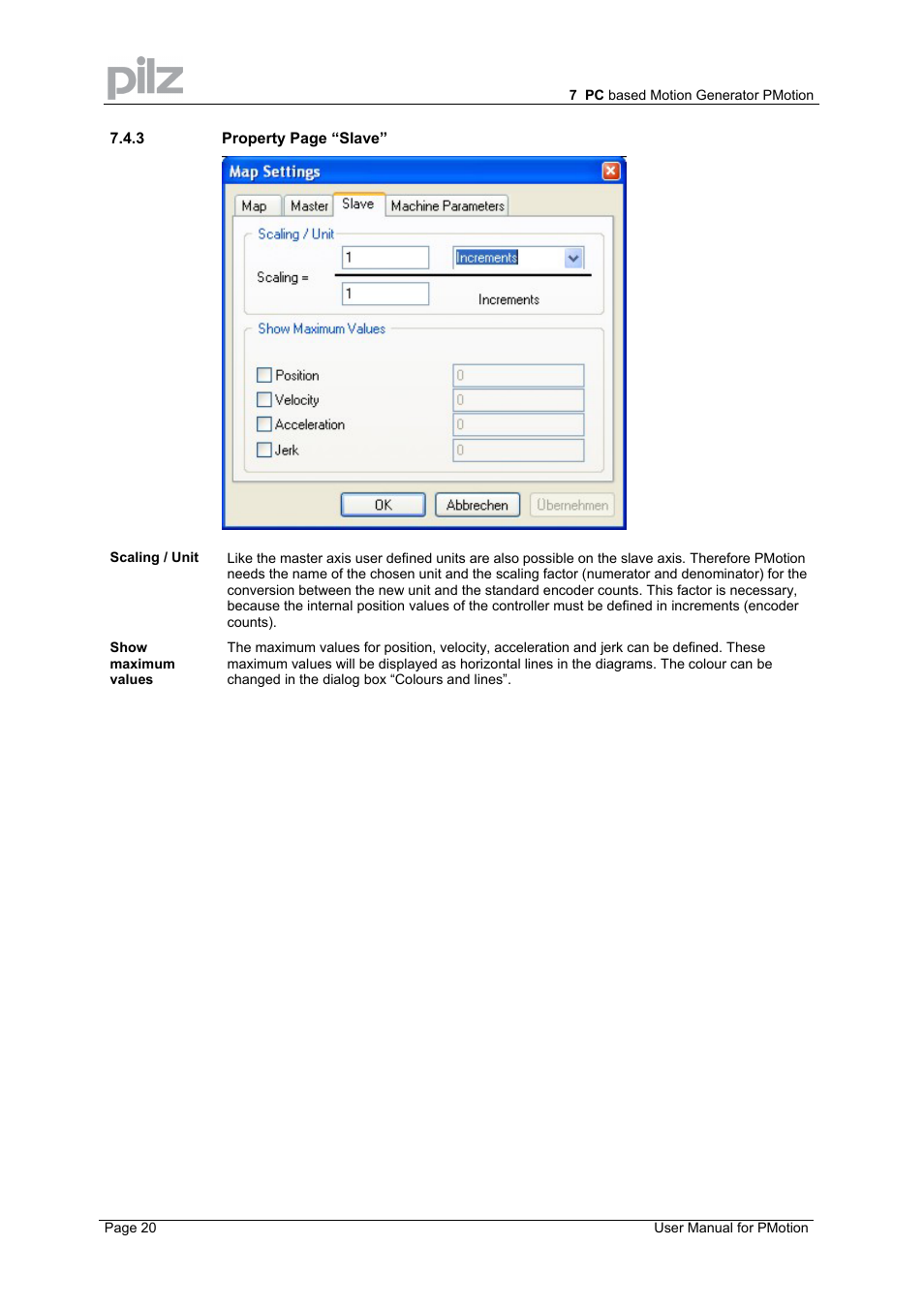 Pilz PMCprimo 16+.00/0/1/6/4 User Manual | Page 20 / 56