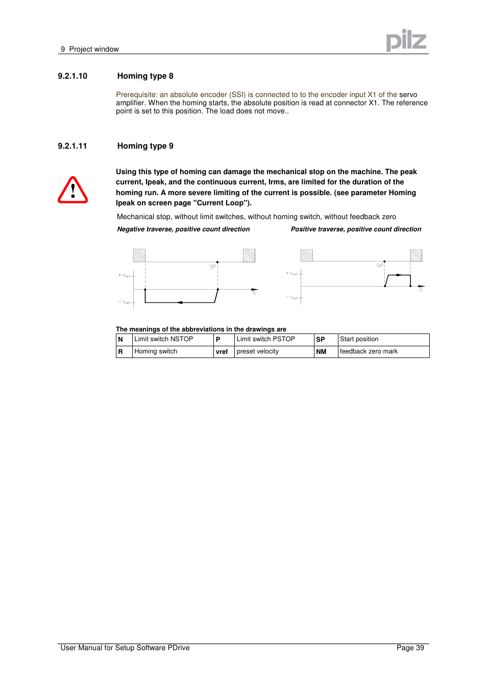 Pilz PMCprimo Drive2.01/21/5/230-480V User Manual | Page 39 / 56
