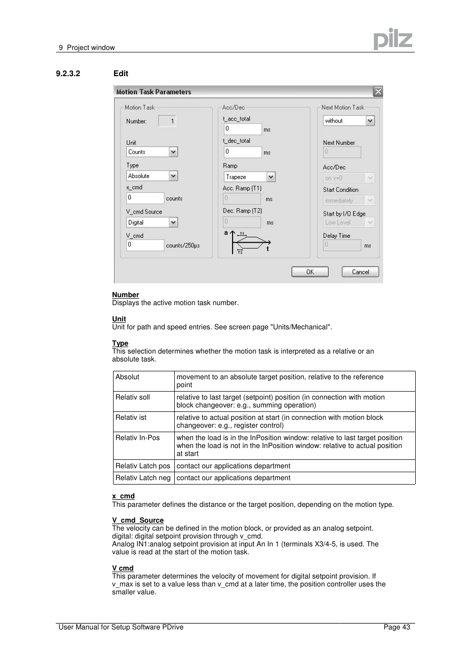 Pilz PMCprimo Drive2.01/21/5/230-480V User Manual | Page 43 / 56