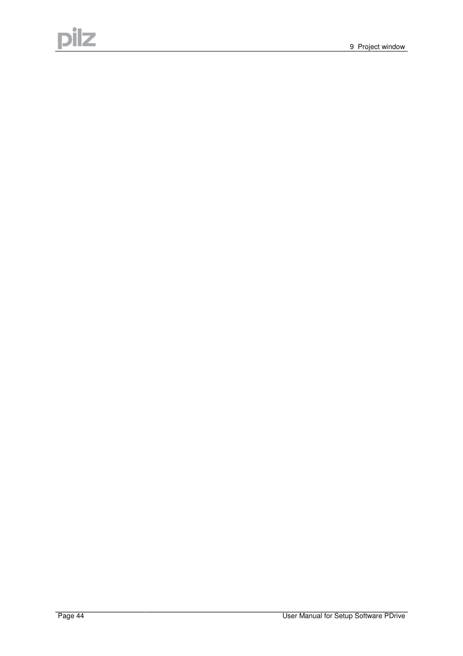 Pilz PMCprimo Drive2.01/21/5/230-480V User Manual | Page 44 / 56