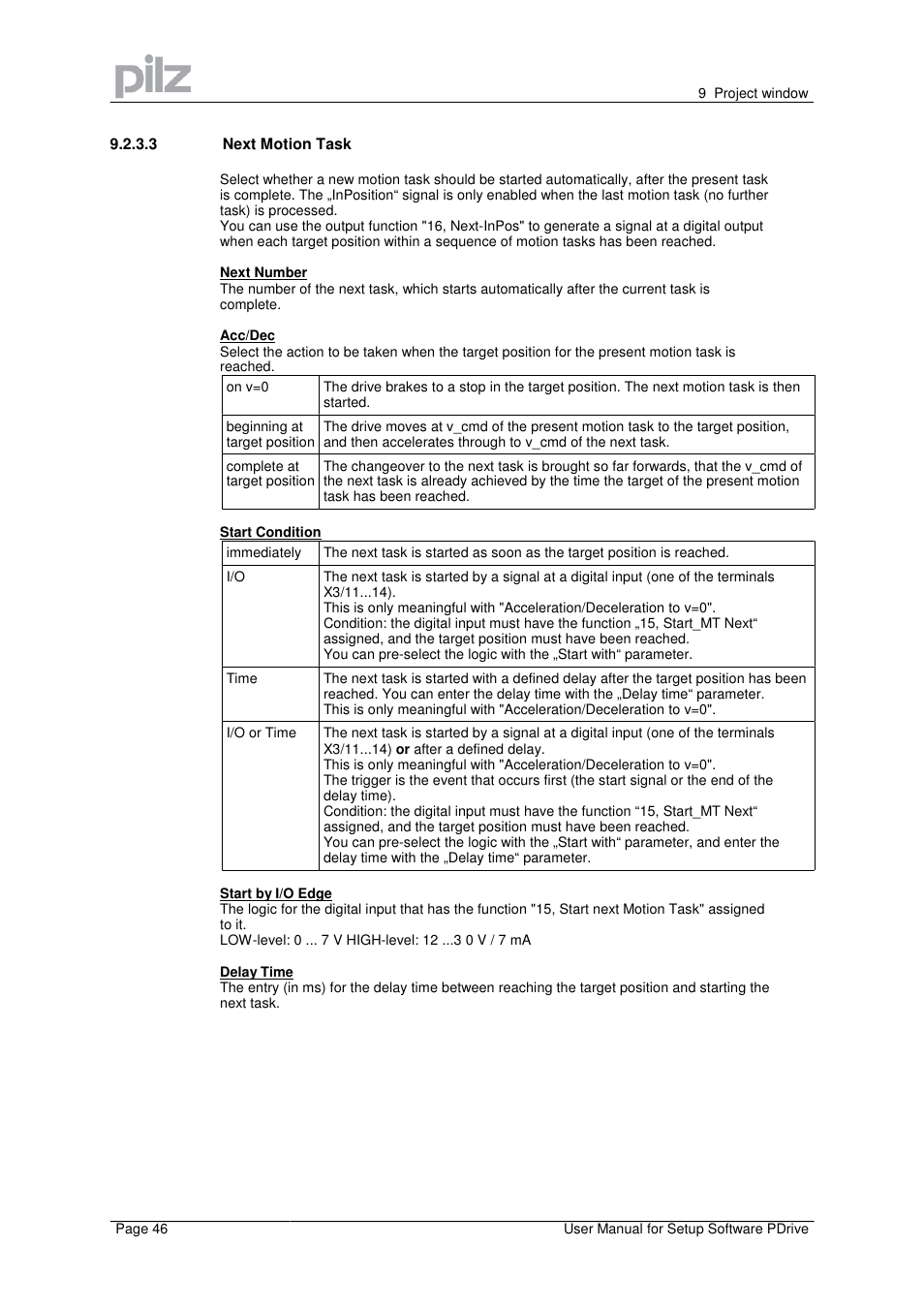 Pilz PMCprimo Drive2.01/21/5/230-480V User Manual | Page 46 / 56