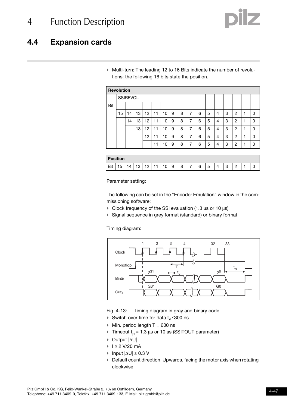 4function description, 4 expansion cards | Pilz PMCprotego D.72/000/0/0/2/208-480VAC User Manual | Page 81 / 209