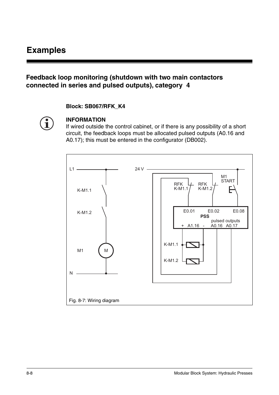 Examples | Pilz PSS SB HYD, Basic license User Manual | Page 244 / 308