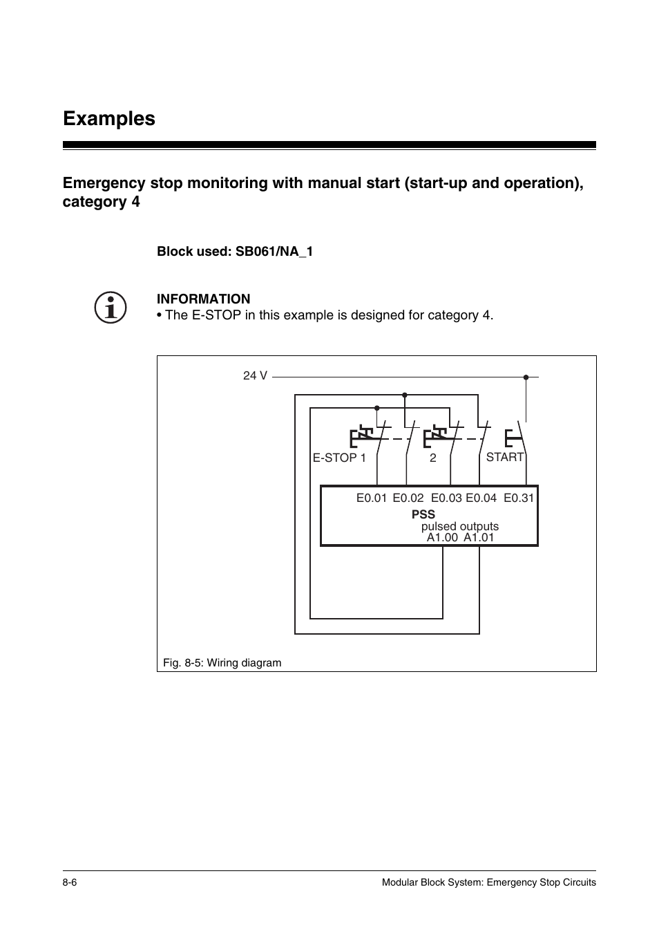 Examples | Pilz PSS SB NOT, Basic license User Manual | Page 90 / 112