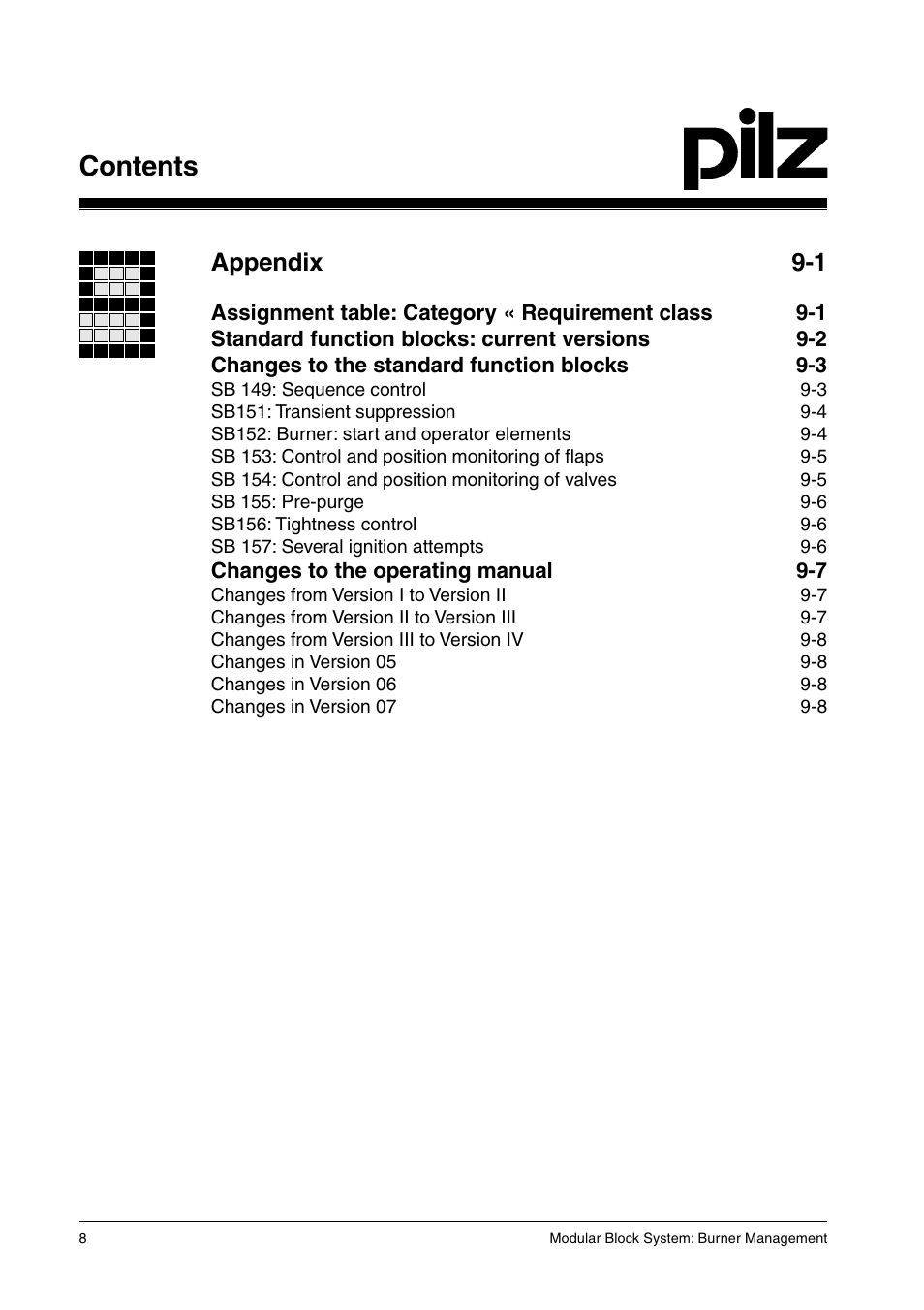 Pilz PSS SB FT, Basic license User Manual | Page 10 / 191