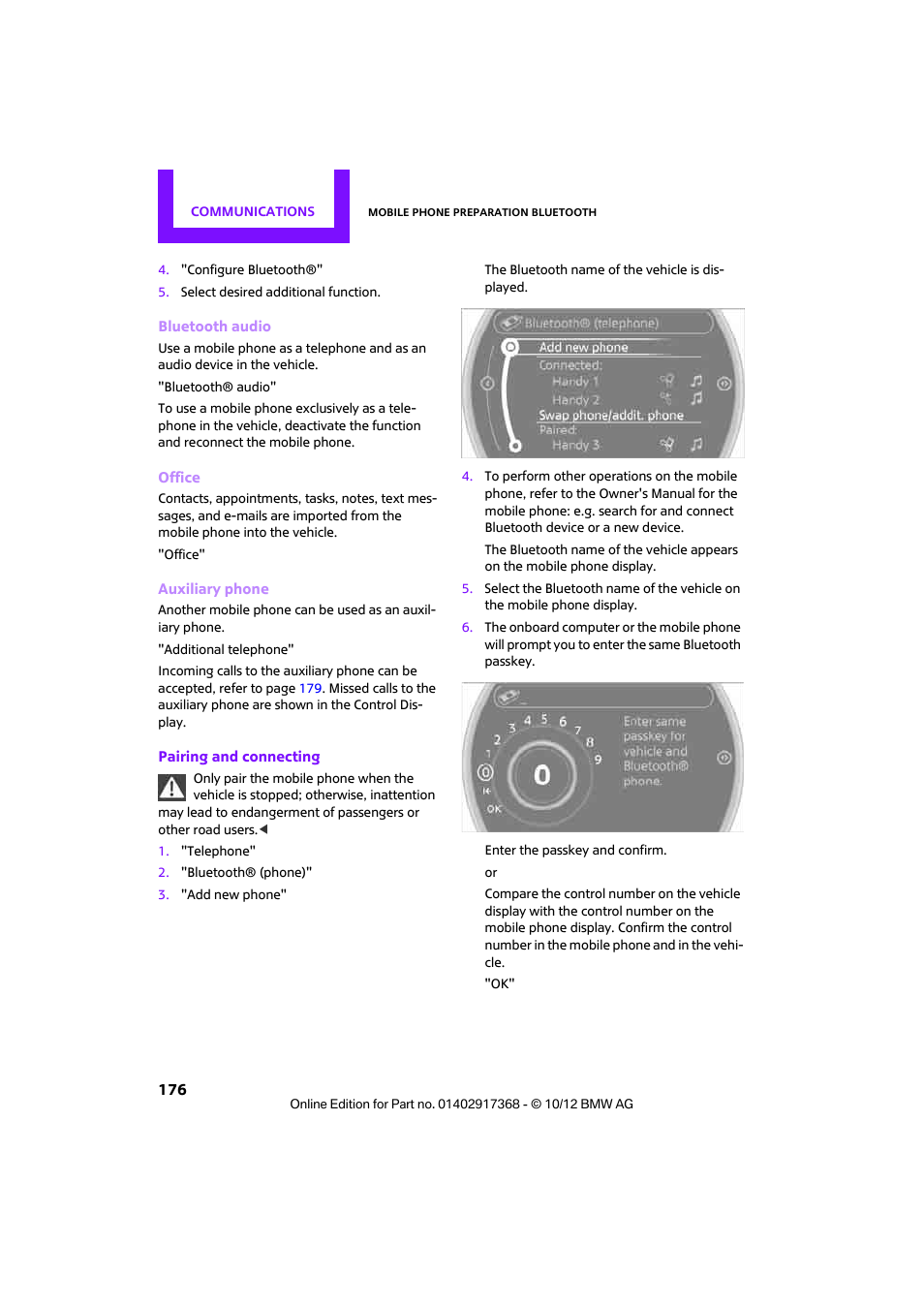 Mini 2013 Countryman User Manual | Page 177 / 275