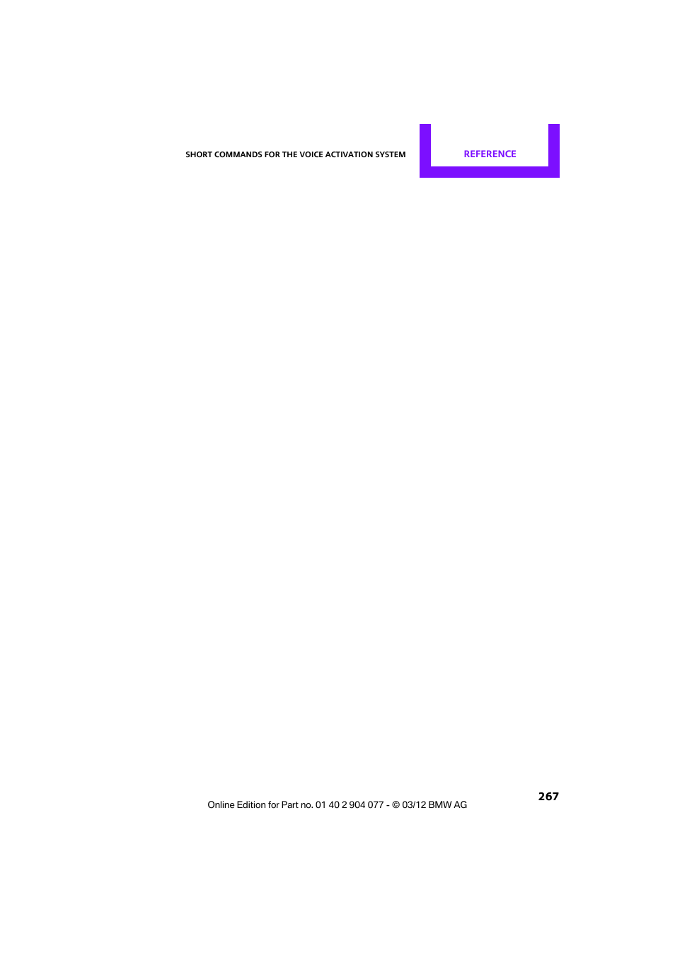 Mini 2012 Coupe Roadster Convertible User Manual | Page 268 / 283