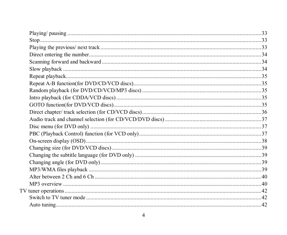 Hyundai H-CMMD4042 User Manual | Page 4 / 121