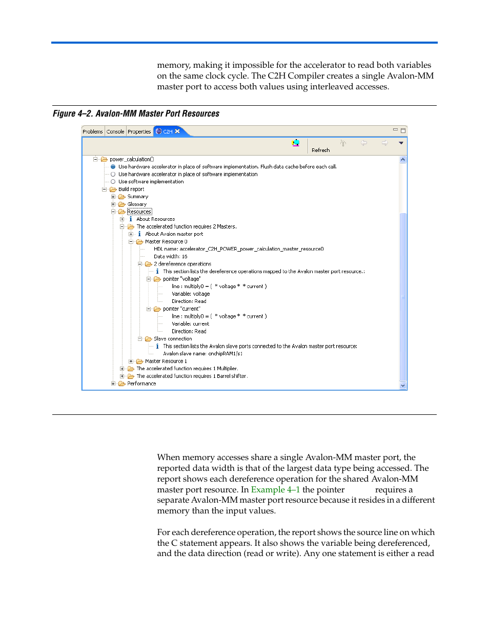 Altera Nios II C2H Compiler User Manual | Page 101 / 138