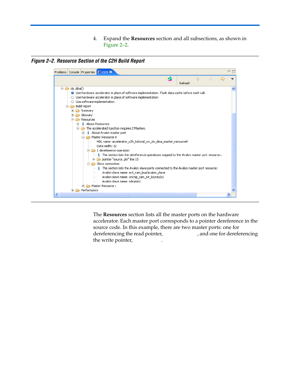 Altera Nios II C2H Compiler User Manual | Page 34 / 138