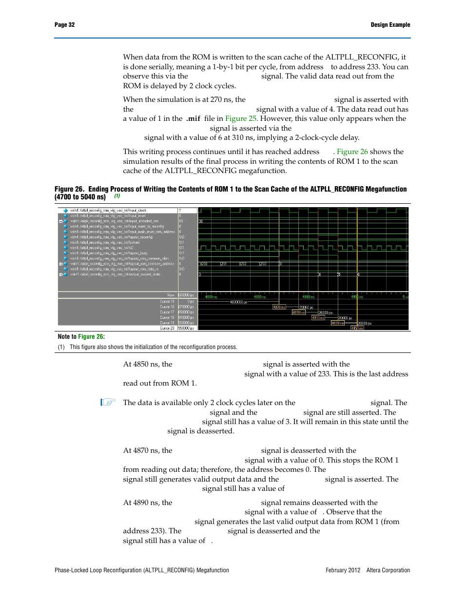 Altera Phase-Locked Loop Reconfiguration IP Core User Manual | Page 32 / 51