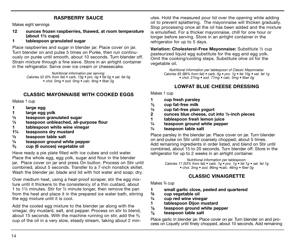 Cuisinart SPB-7 Series User Manual | Page 14 / 41