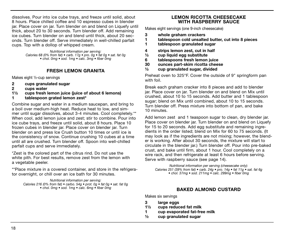 Cuisinart SPB-7 Series User Manual | Page 18 / 41