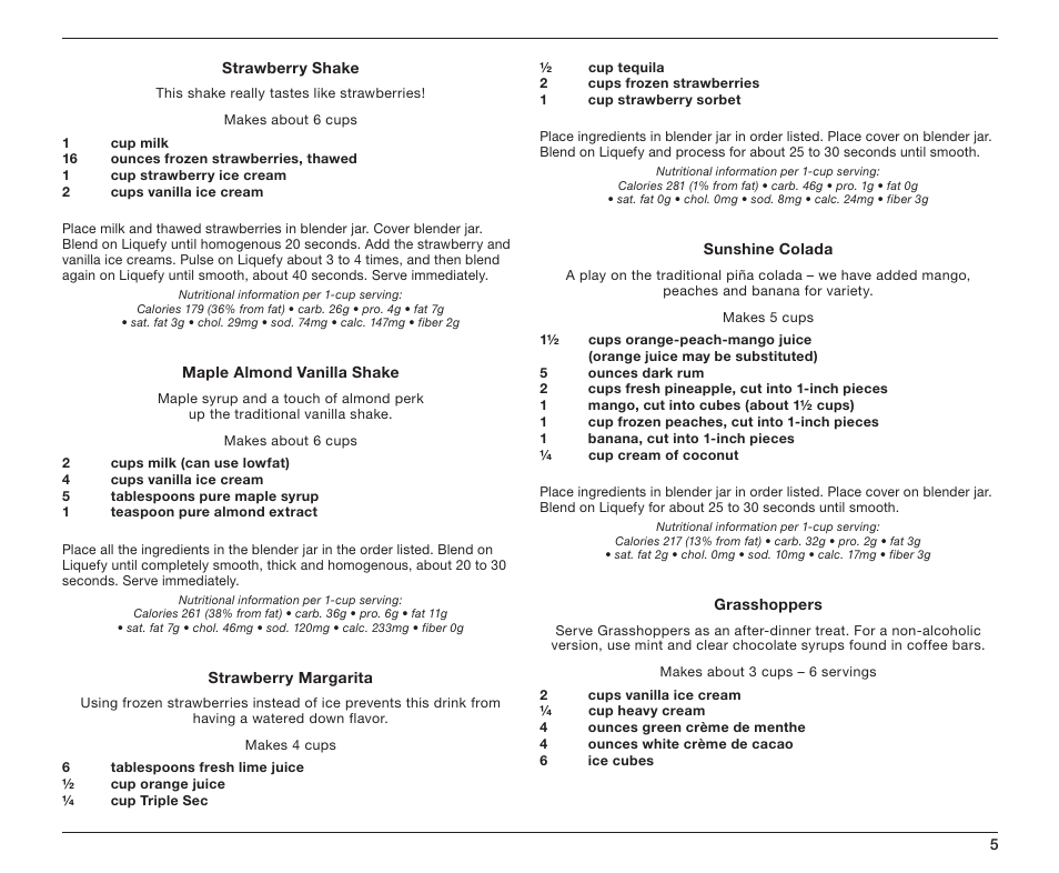 Cuisinart SB-5600 User Manual | Page 13 / 25