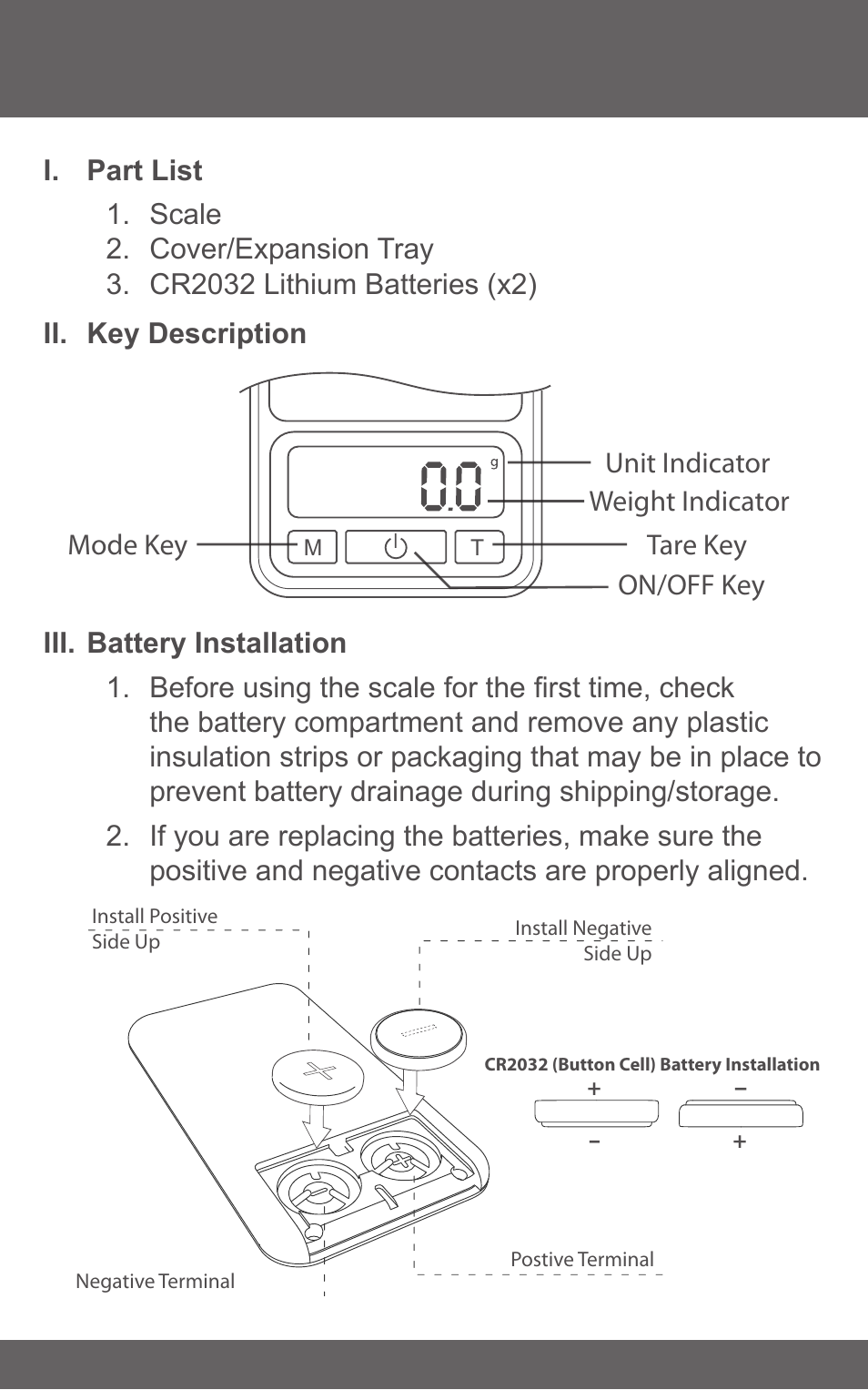 American Weigh Scales (AWS) CP5-650 User Manual | Page 3 / 7