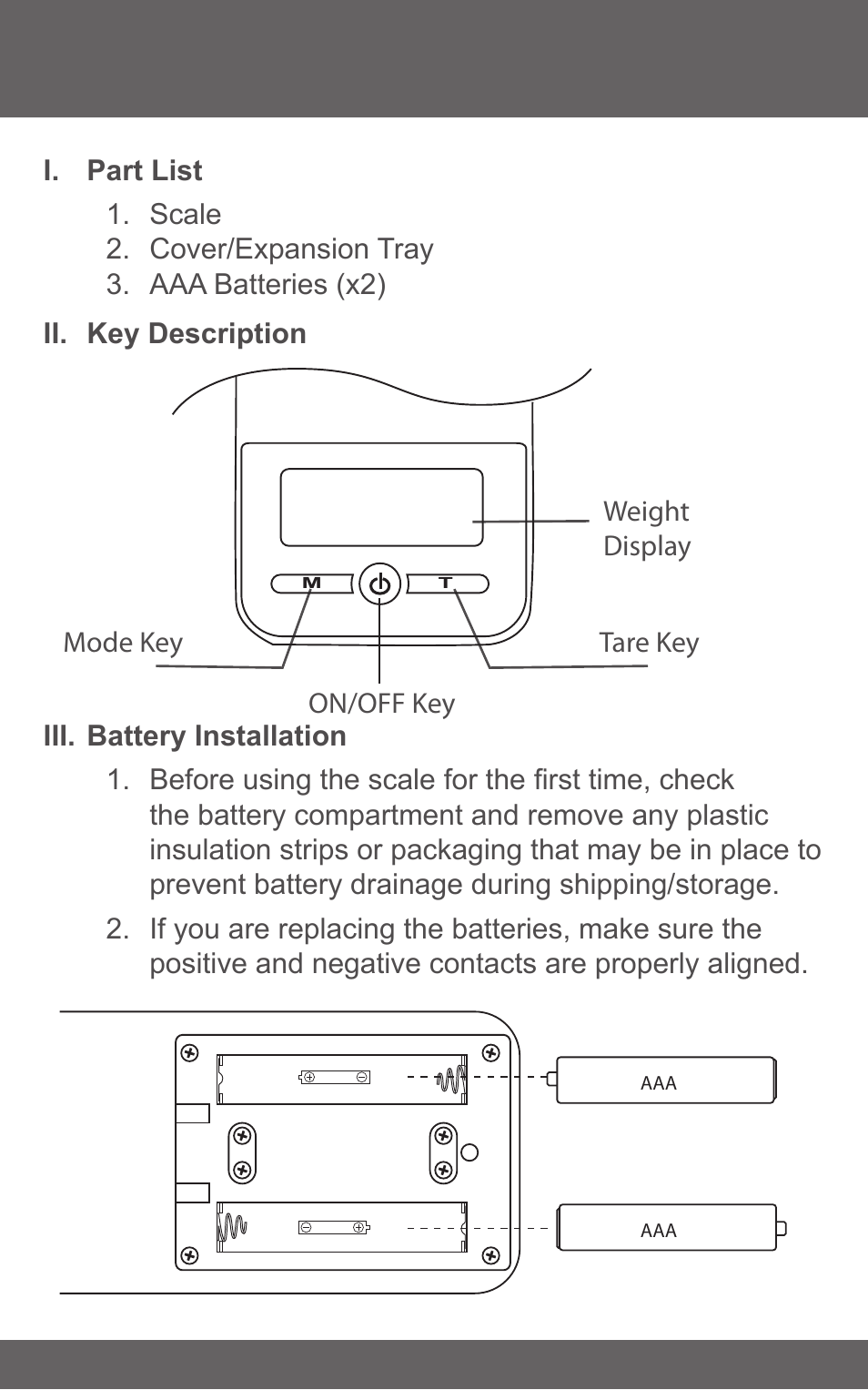 American Weigh Scales (AWS) AC-650 User Manual | Page 3 / 7