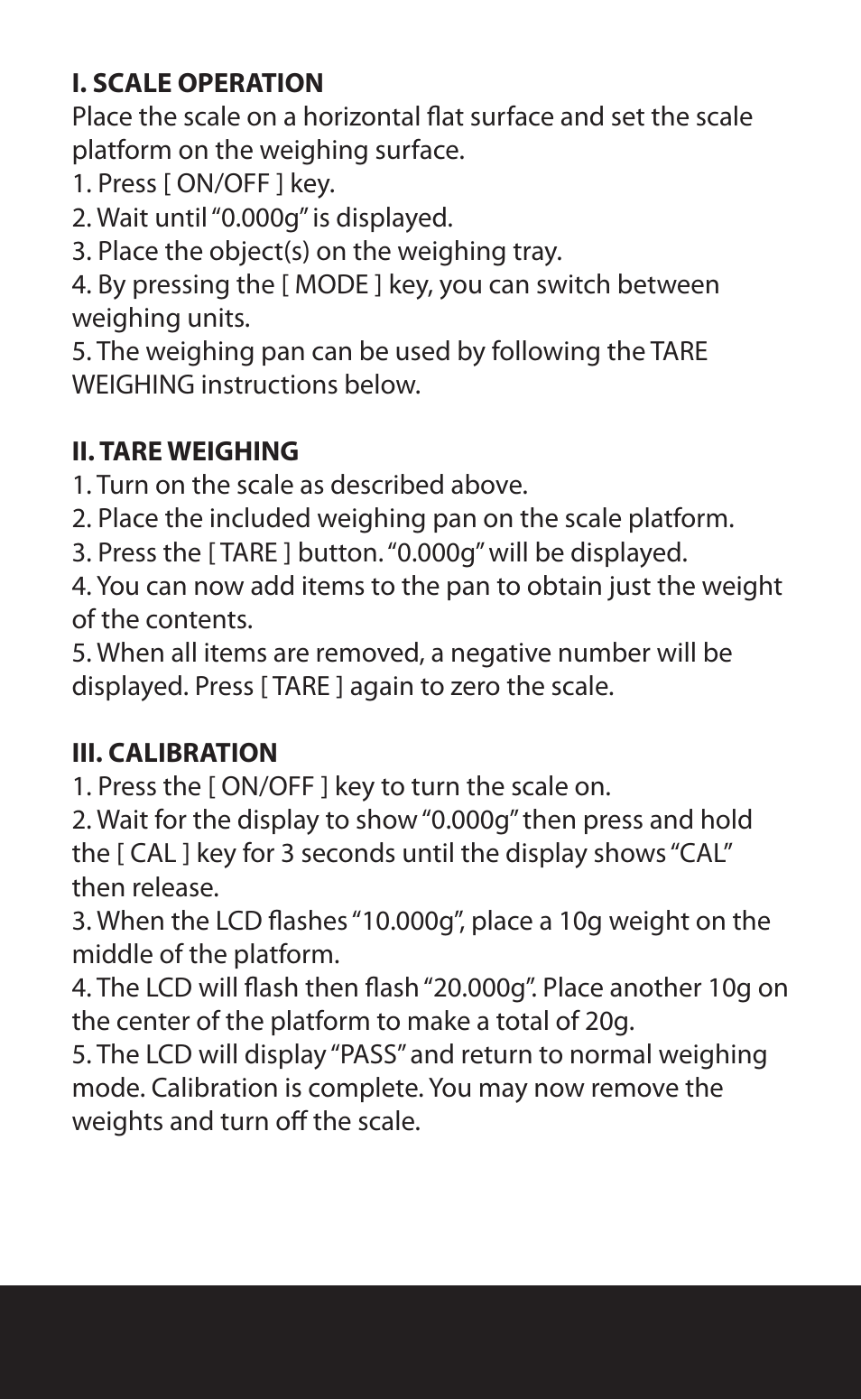 American Weigh Scales (AWS) GeminiPRO User Manual | Page 3 / 5