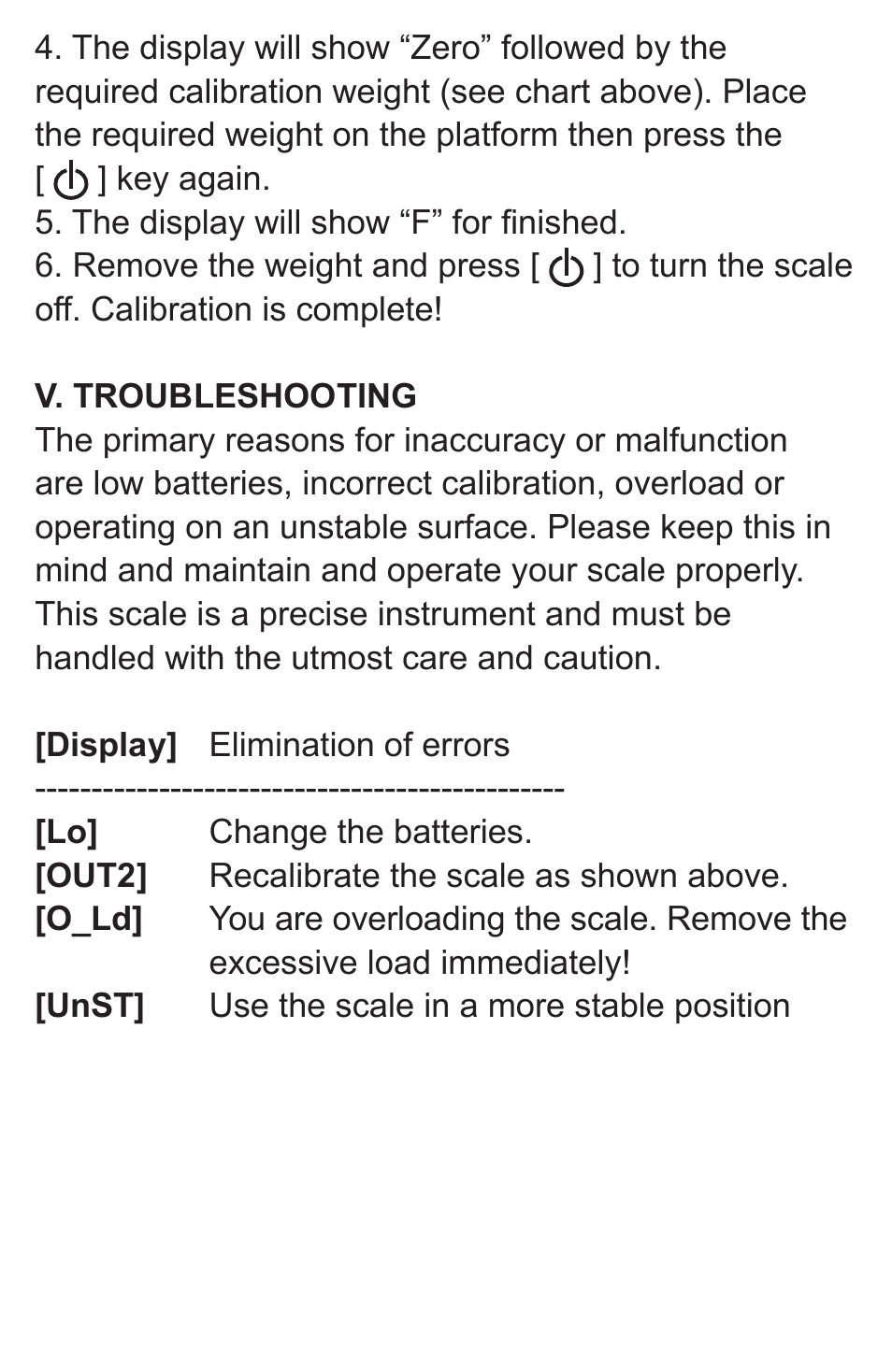 American Weigh Scales (AWS) CP2-50 User Manual | Page 4 / 5