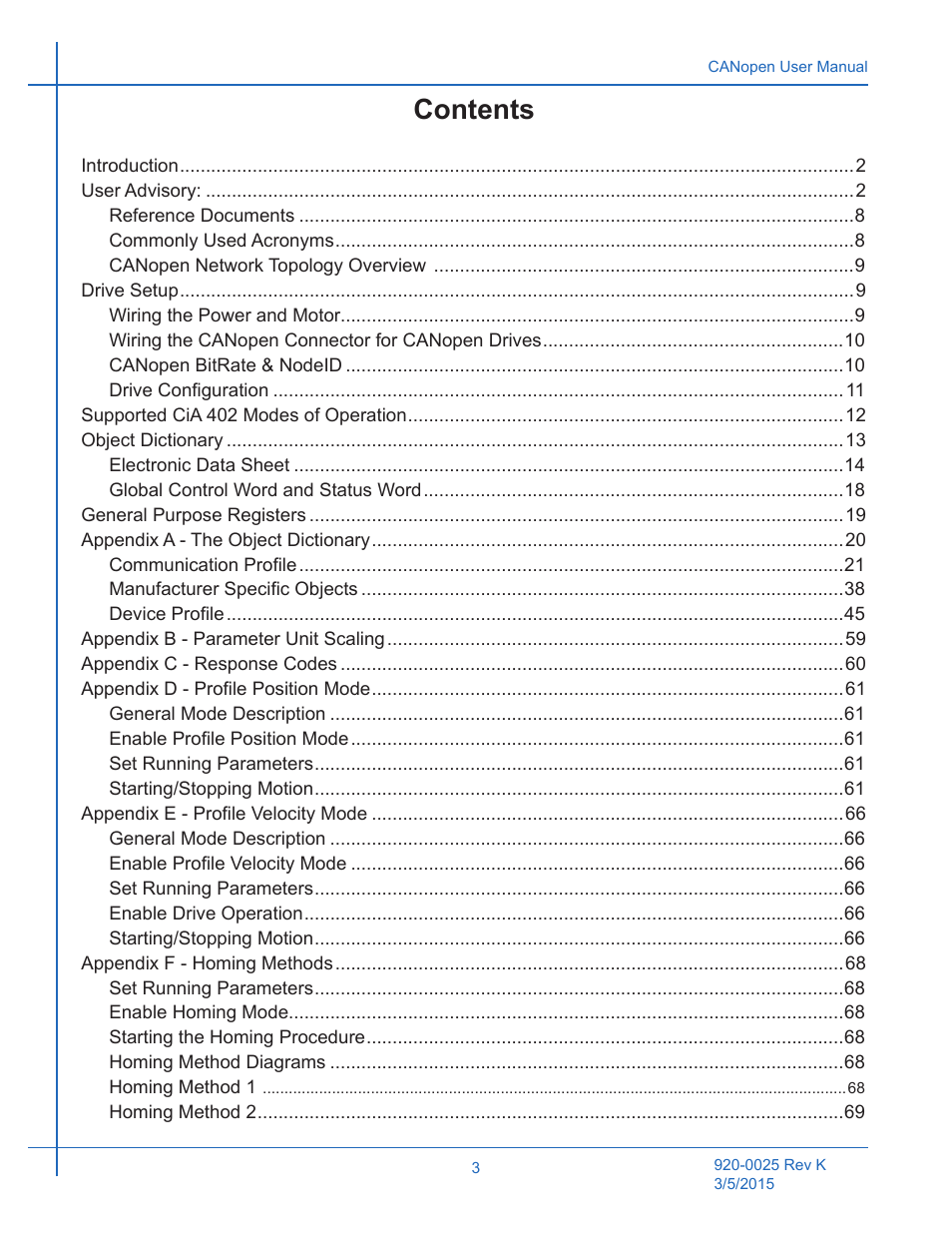 Applied Motion ST10-C-CE User Manual | Page 3 / 101