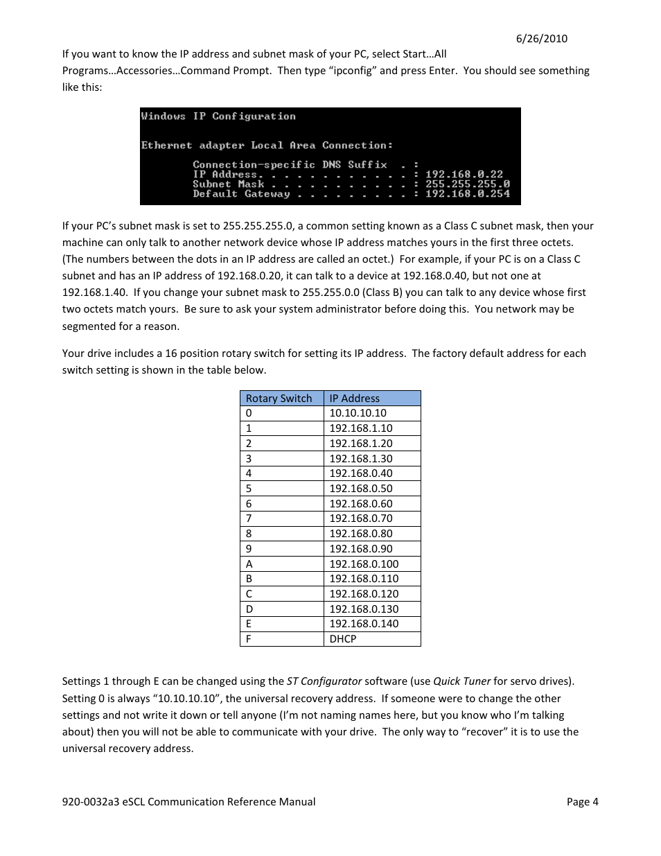 Applied Motion SV7-Q-EE User Manual | Page 4 / 19
