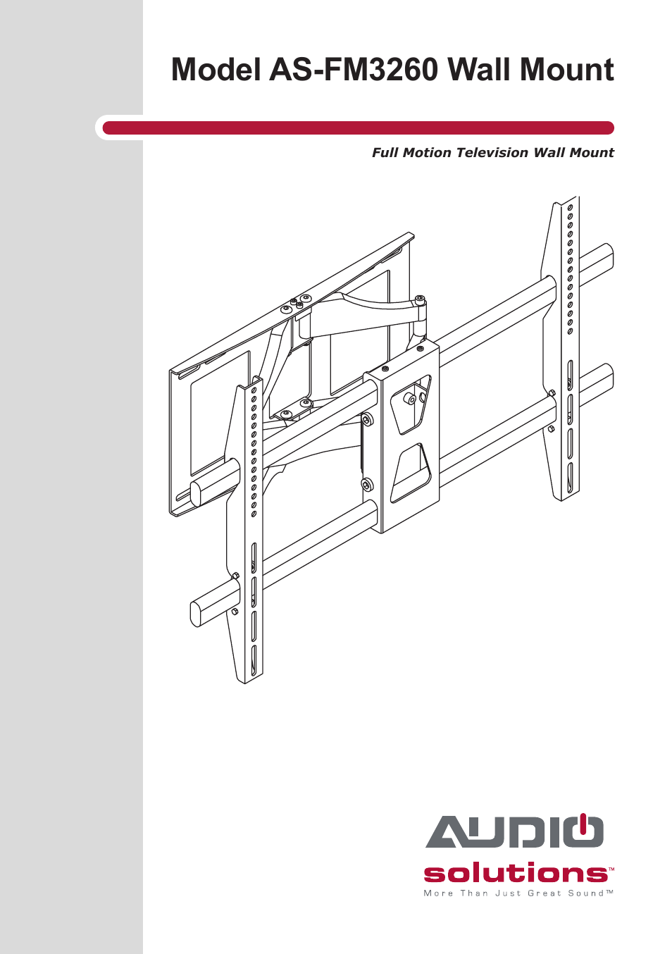 Audio Solutions AS-FM3260 User Manual | 12 pages