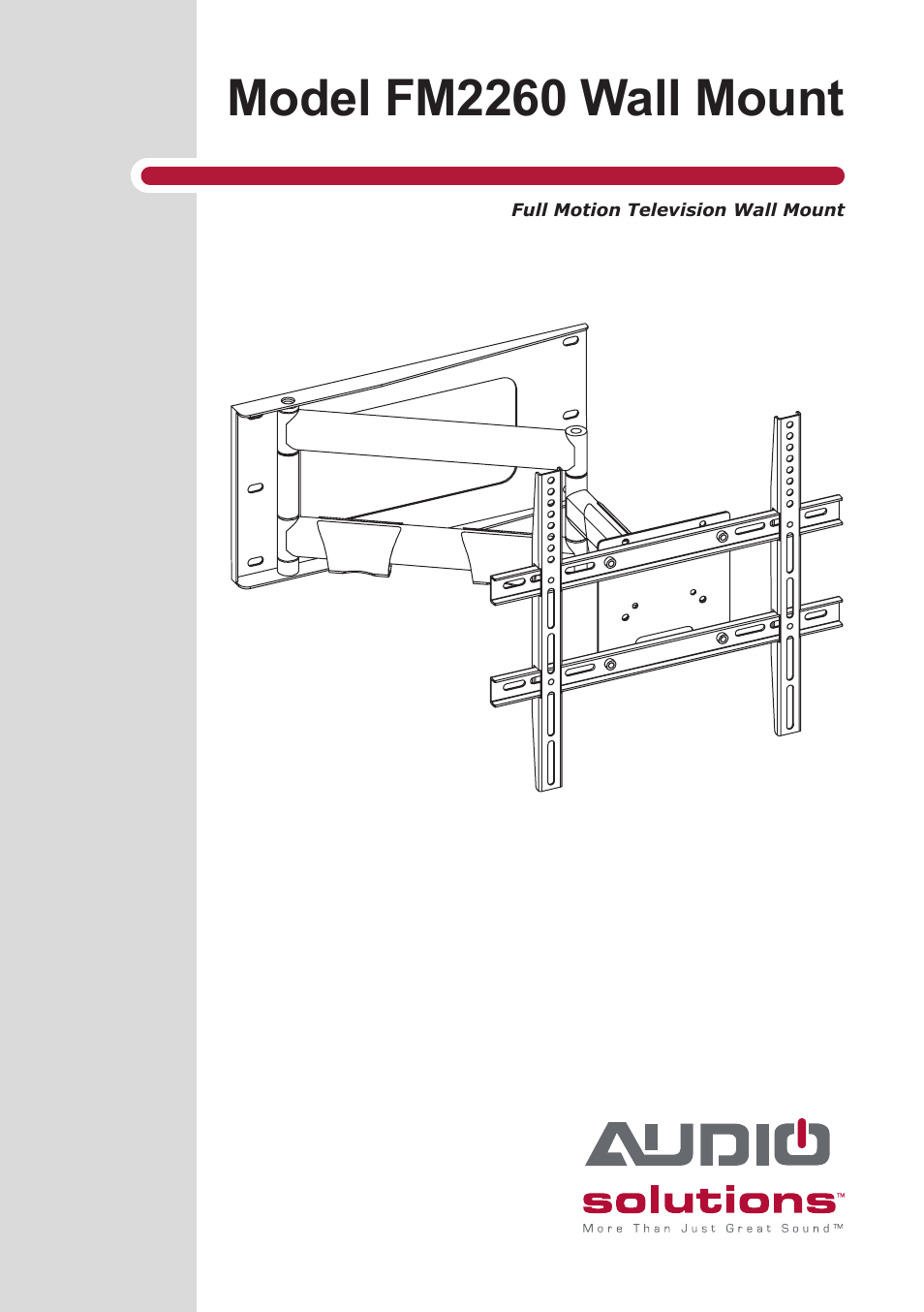 Audio Solutions FM2260 User Manual | 11 pages