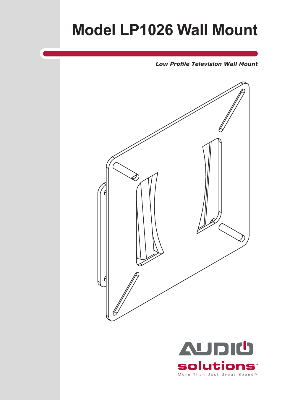 Audio Solutions LP1026 User Manual | 9 pages