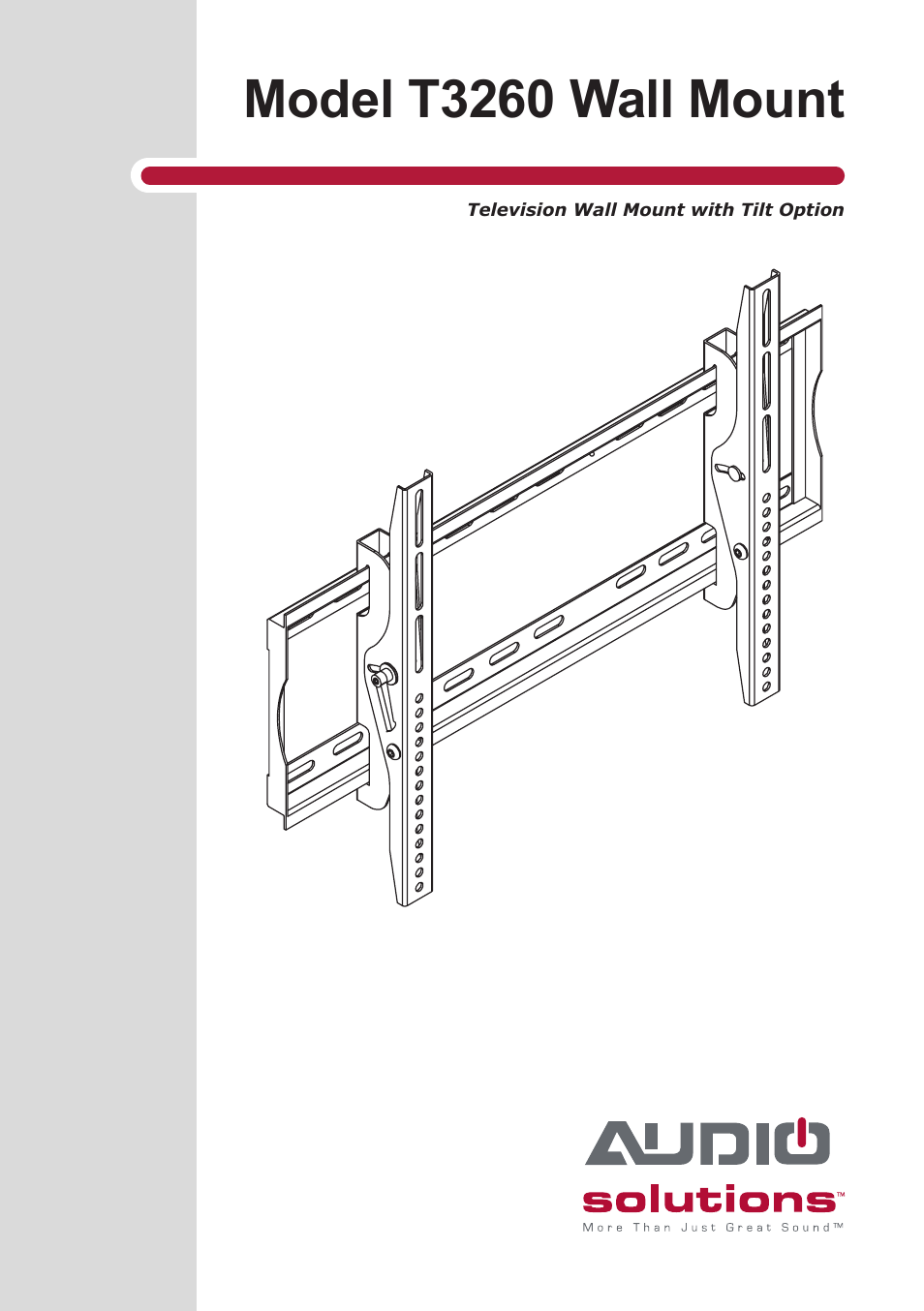 Audio Solutions T3260 User Manual | 11 pages