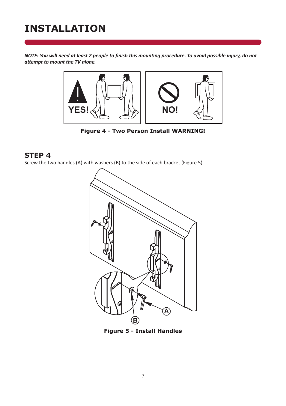 Installation, No! yes | Audio Solutions T3260 User Manual | Page 7 / 11