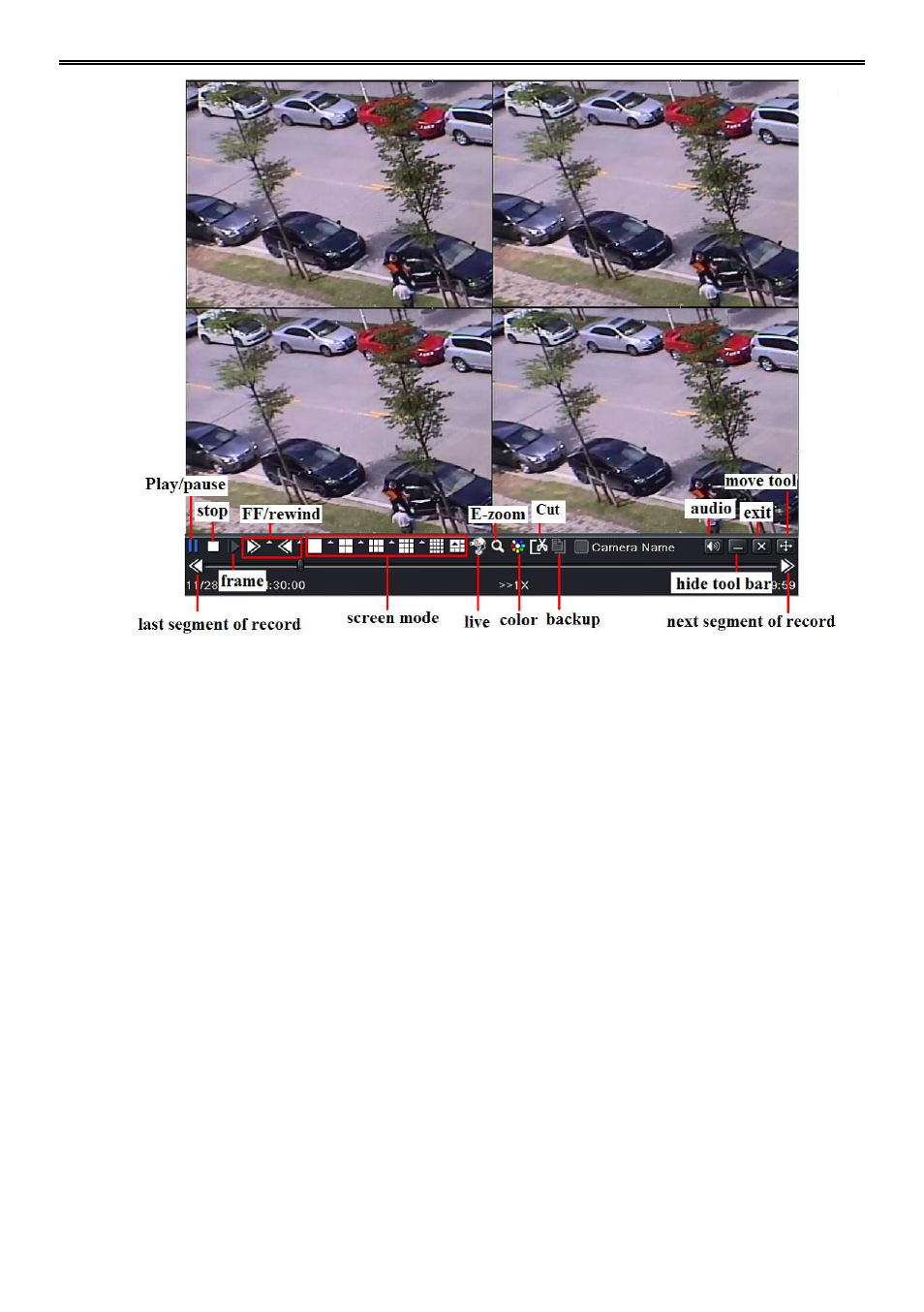 AVUE ADR9600HE – 8/16 Channel Professional 960H/700 TVL Real Time 1U DVR User Manual | Page 16 / 87