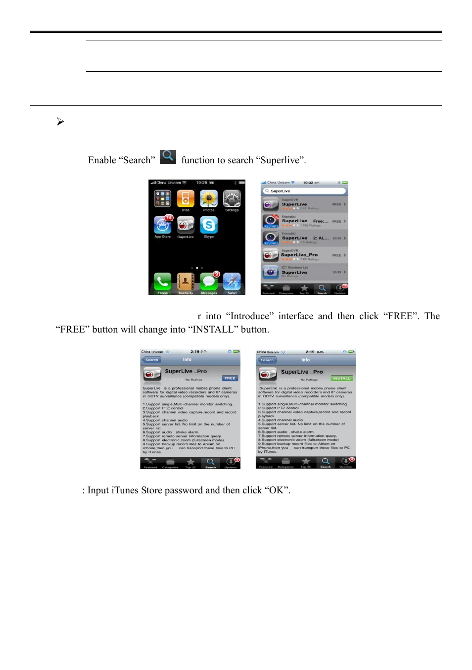2 by phones with iphone os | AVUE ADR9600HE – 8/16 Channel Professional 960H/700 TVL Real Time 1U DVR User Manual | Page 63 / 87