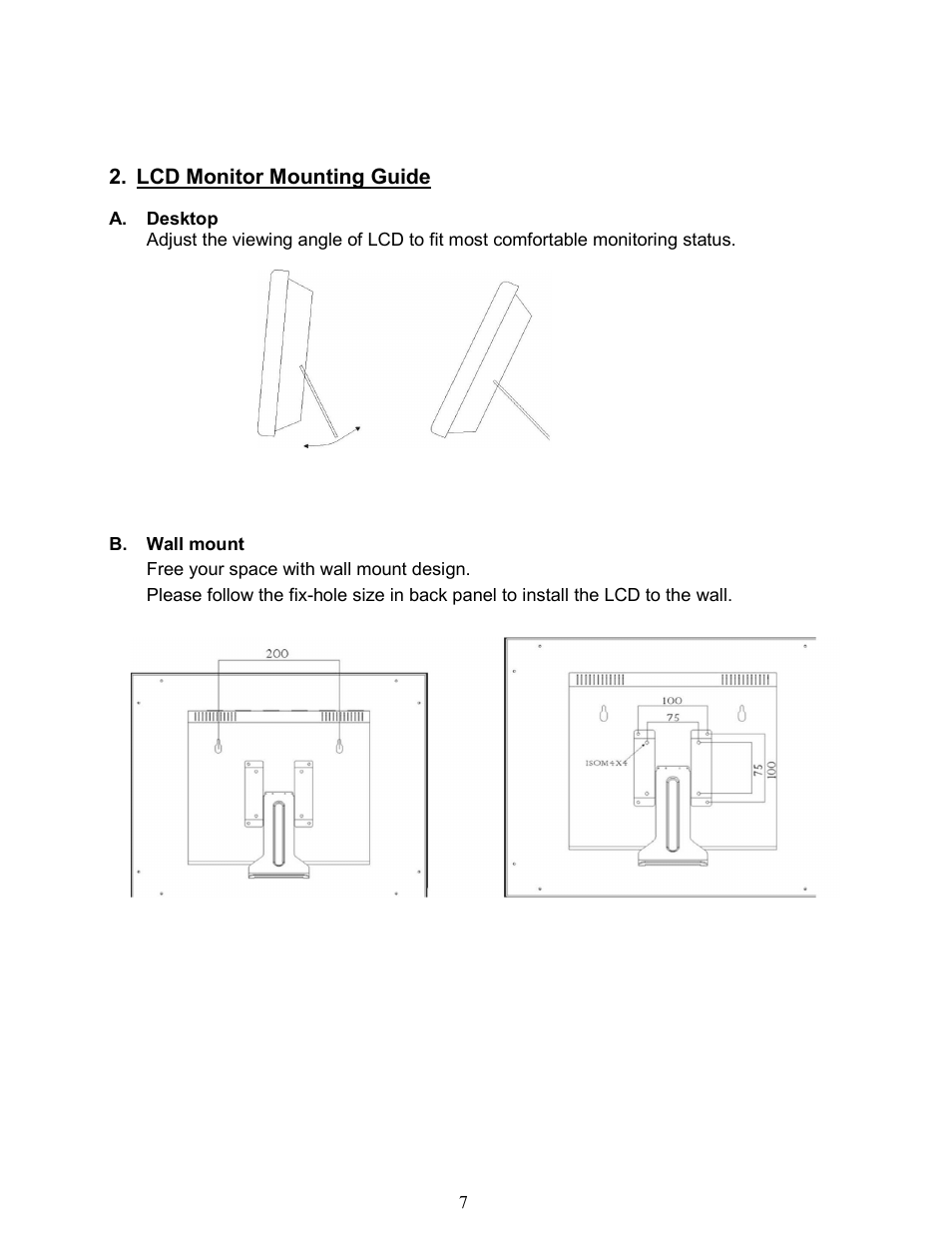 AVUE AVL104MDE – 10.4” LCD Monitor User Manual | Page 7 / 18