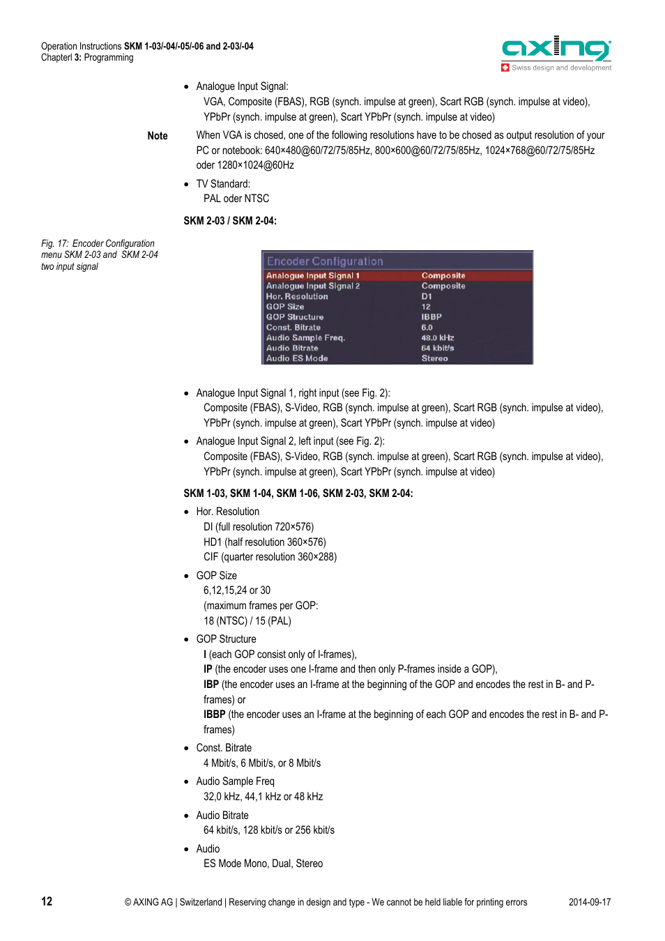 AXING SKM 1-03 User Manual | Page 12 / 20