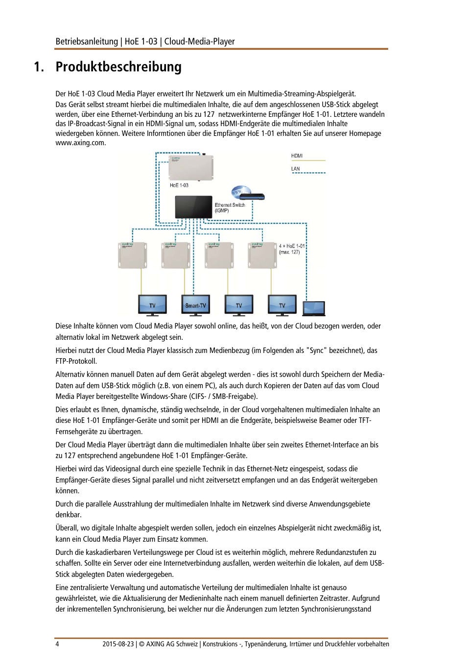 Produktbeschreibung | AXING HoE 1-03 User Manual | Page 4 / 67