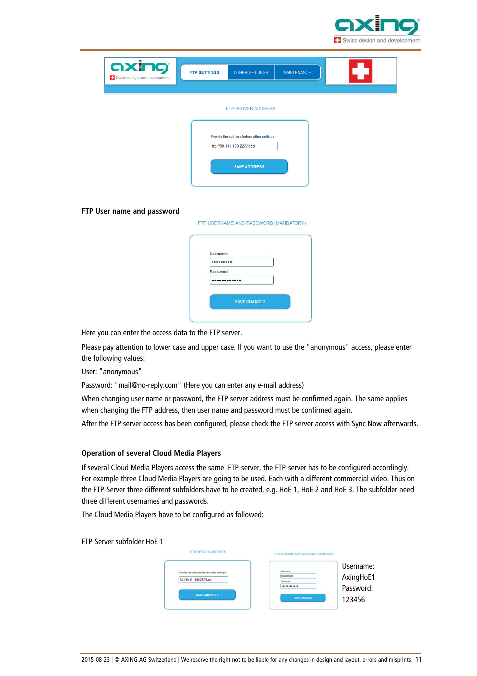 AXING HoE 1-03 User Manual | Page 45 / 67