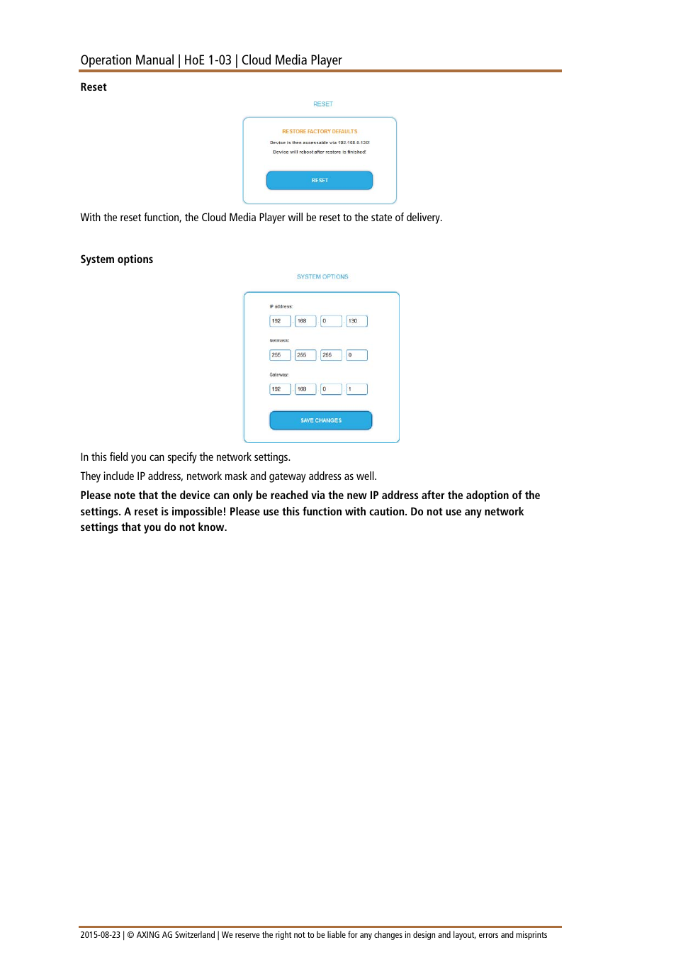 AXING HoE 1-03 User Manual | Page 52 / 67