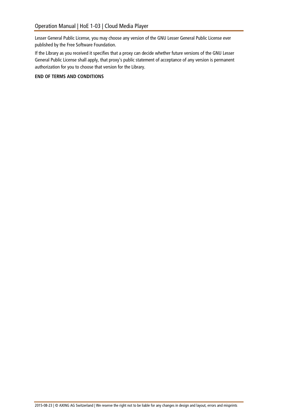 AXING HoE 1-03 User Manual | Page 66 / 67