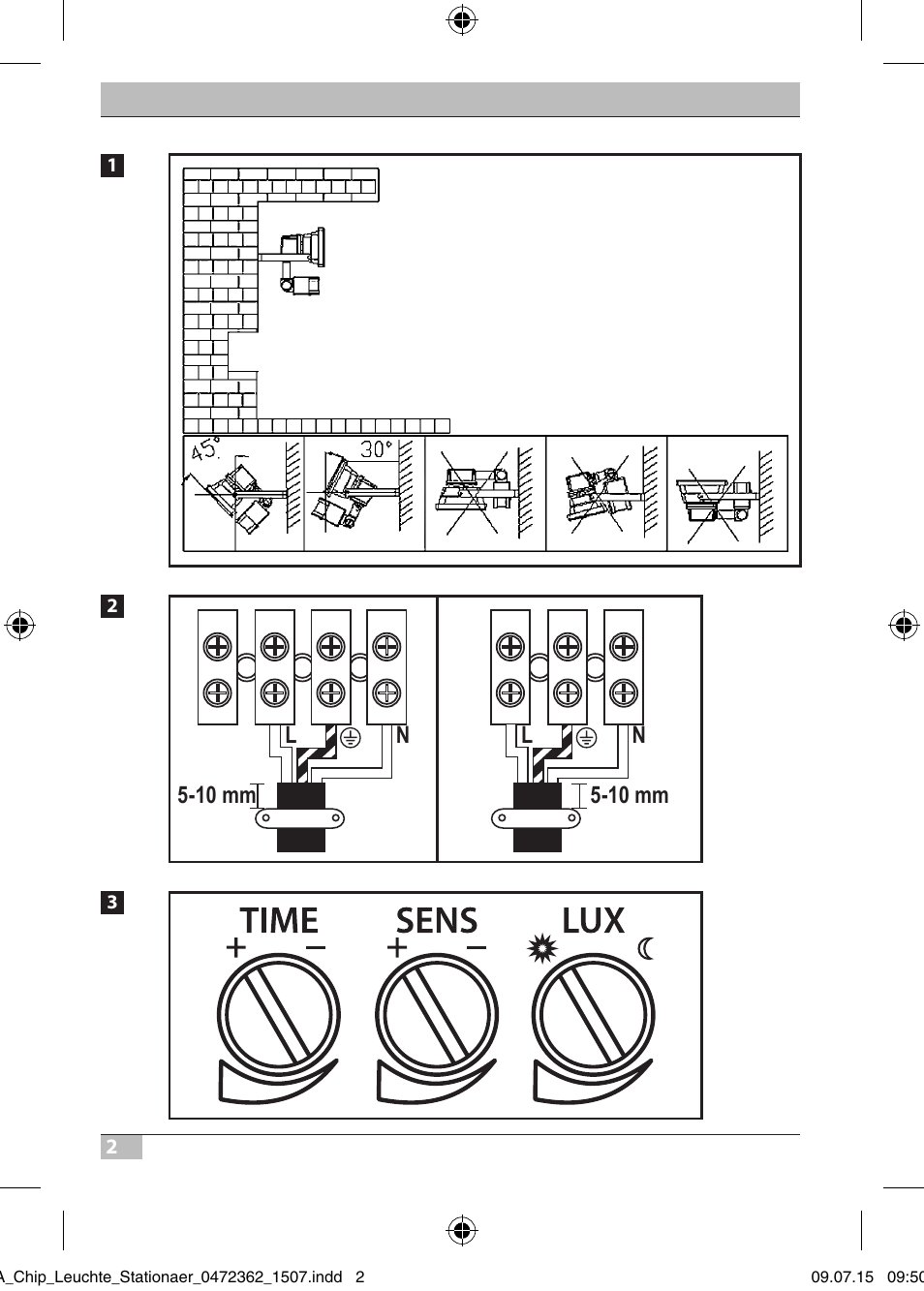 Brennenstuhl Chip LED Light L CN 110 IP65 10W 700lm Energy efficiency class A User Manual | Page 2 / 104