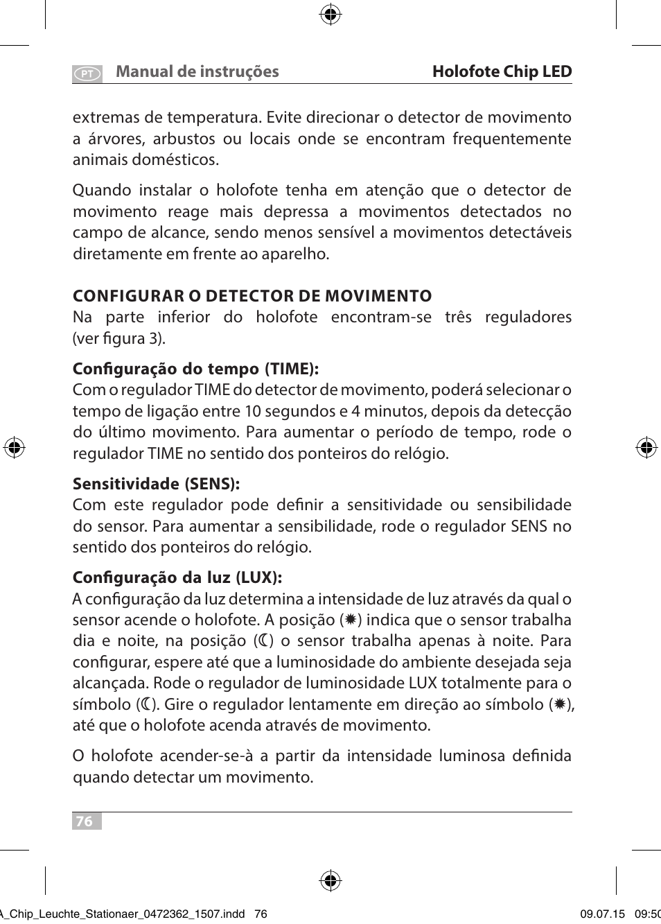 Brennenstuhl Chip LED Light L CN 110 IP65 10W 700lm Energy efficiency class A User Manual | Page 76 / 104