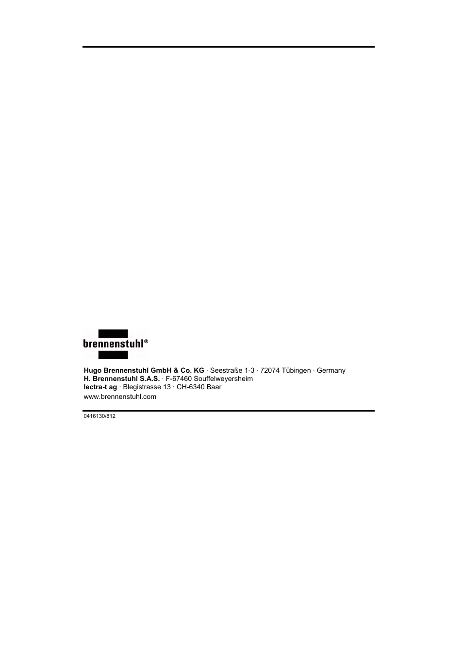 Brennenstuhl Power Jet-Light 3 x 36 Watt IP54 spotlight 5m H07RN-F 3G1,5 3x2920lm Energy efficiency class A User Manual | Page 68 / 68